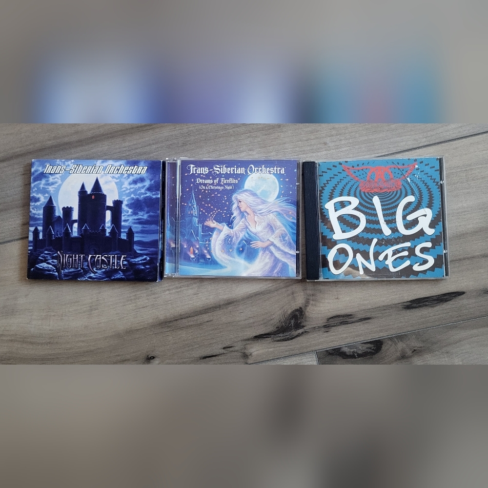 Trans Siberian Orchestra And Aerosmith 4 CD set